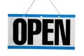 An Open Sign Royalty Free Stock Photo