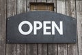 An Open Sign Royalty Free Stock Photo