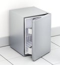 Empty small refrigerator Royalty Free Stock Photo