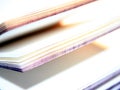 Open souvenir book Royalty Free Stock Photo