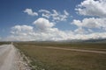 Open steppe Kyrgyzstan