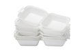 Open Styrofoam Boxes Royalty Free Stock Photo