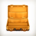 Open Suitcase Royalty Free Stock Photo