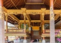 Open temple at family compound, Dusun Ambengan, Bali Indonesia