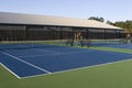 Open Tennis Courts Royalty Free Stock Photo