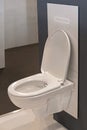 Open Toilet Seat