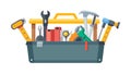 Open Tool Box Construction Icon, vector design Generative AI Royalty Free Stock Photo