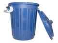 Open trash can Royalty Free Stock Photo