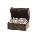 Open treasure chest Royalty Free Stock Photo