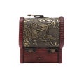Treasure chest of pirates. Gift box. Royalty Free Stock Photo