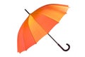 Open umbrella isolated