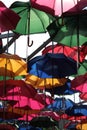 Open umbrellas Royalty Free Stock Photo