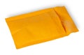 Open used yellow envelope Royalty Free Stock Photo