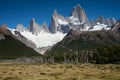 Open view to the top of Fitz Roy.
