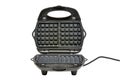 Open waffle iron maker isolated Royalty Free Stock Photo
