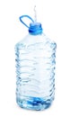 Open water bottle with splash isolated Royalty Free Stock Photo