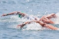 Open water swimming