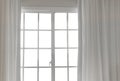 Open window isolation Royalty Free Stock Photo