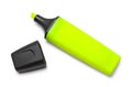 Open Yellow Highlighter Royalty Free Stock Photo