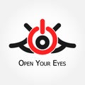 Open Your Eyes (turn on/off symbol)