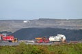 Opencast Coal Mine. Royalty Free Stock Photo