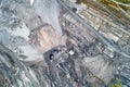 Opencast Mining Quarry Aerial View