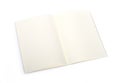 Opened blank book Royalty Free Stock Photo