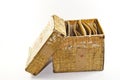 A opened box Royalty Free Stock Photo
