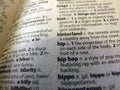 Opened Dictionary - Hip hop definition