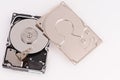 Opened hard disk drive Royalty Free Stock Photo