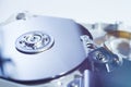 Opened Hard Disk Drive Royalty Free Stock Photo