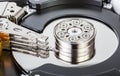 Opened Hard Drive Royalty Free Stock Photo