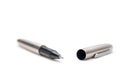 Opened metal pen Royalty Free Stock Photo