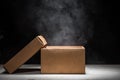 Mystery box with smoke