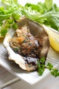 Opened oyster Royalty Free Stock Photo