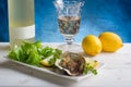 Opened oyster Royalty Free Stock Photo