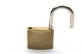 Opened padlock Royalty Free Stock Photo