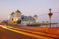 Penarth Pier at night Royalty Free Stock Photo