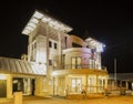 Penarth Pier at Night Royalty Free Stock Photo