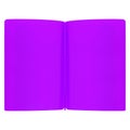 Opened purple folder