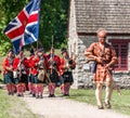 Scottish colonial bagpipes Royalty Free Stock Photo