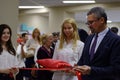 Opening ceremony of new academic building of Higher School of Economics Royalty Free Stock Photo