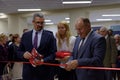 Opening ceremony of new academic building of Higher School of Economics Royalty Free Stock Photo