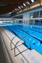 Opening day of multisports centre in Majorca vertical Royalty Free Stock Photo