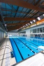 Opening day of multisports centre in Majorca vertical Royalty Free Stock Photo