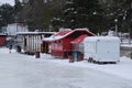 Opening day of the Rideau Canal Skateway in Ottawa Canada