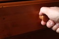 Opening drawer