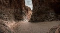 Opening Of The Final Drop At The End of Upper Burro Mesa Pouroff In Big Bend Royalty Free Stock Photo