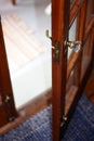Opening French Door Royalty Free Stock Photo