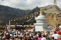 Opening Kalachakra Stupa,Greece Royalty Free Stock Photo